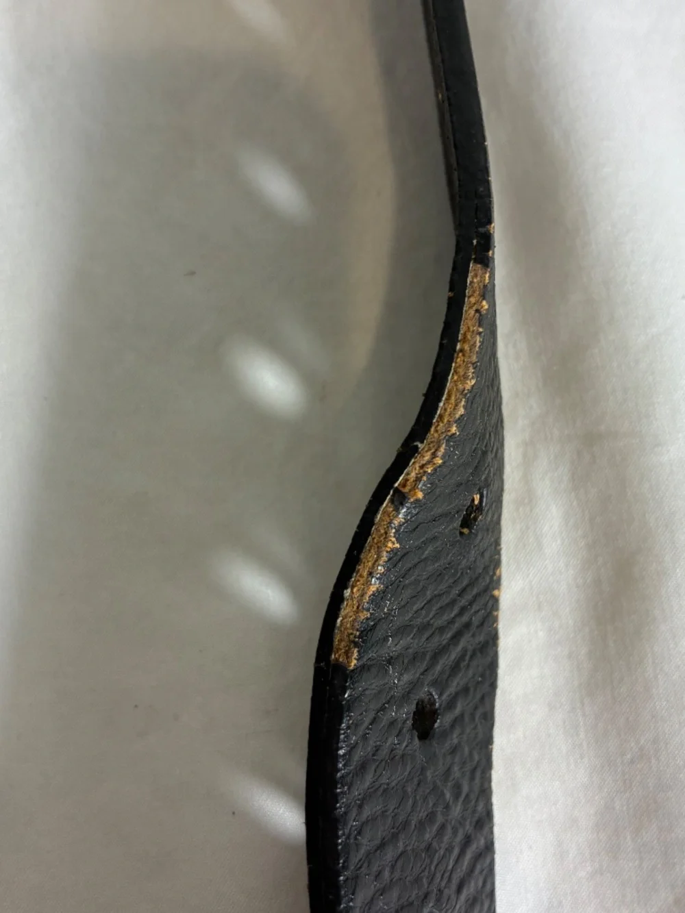 Michael kors leather belt Womens medium